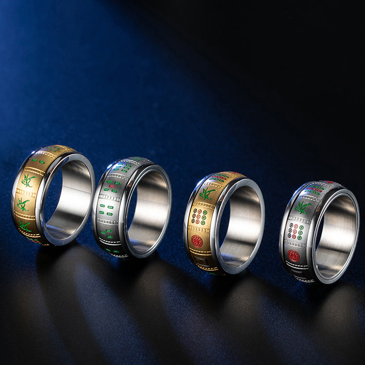 Sichuan Guangdong Mahjong Thirteen One Ring for Men