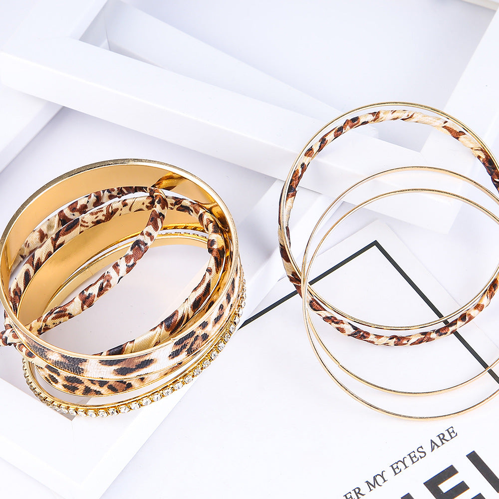 Planderful Savanna Rhythms Bracelet Set – Fashionable Geometric Bohemian Style