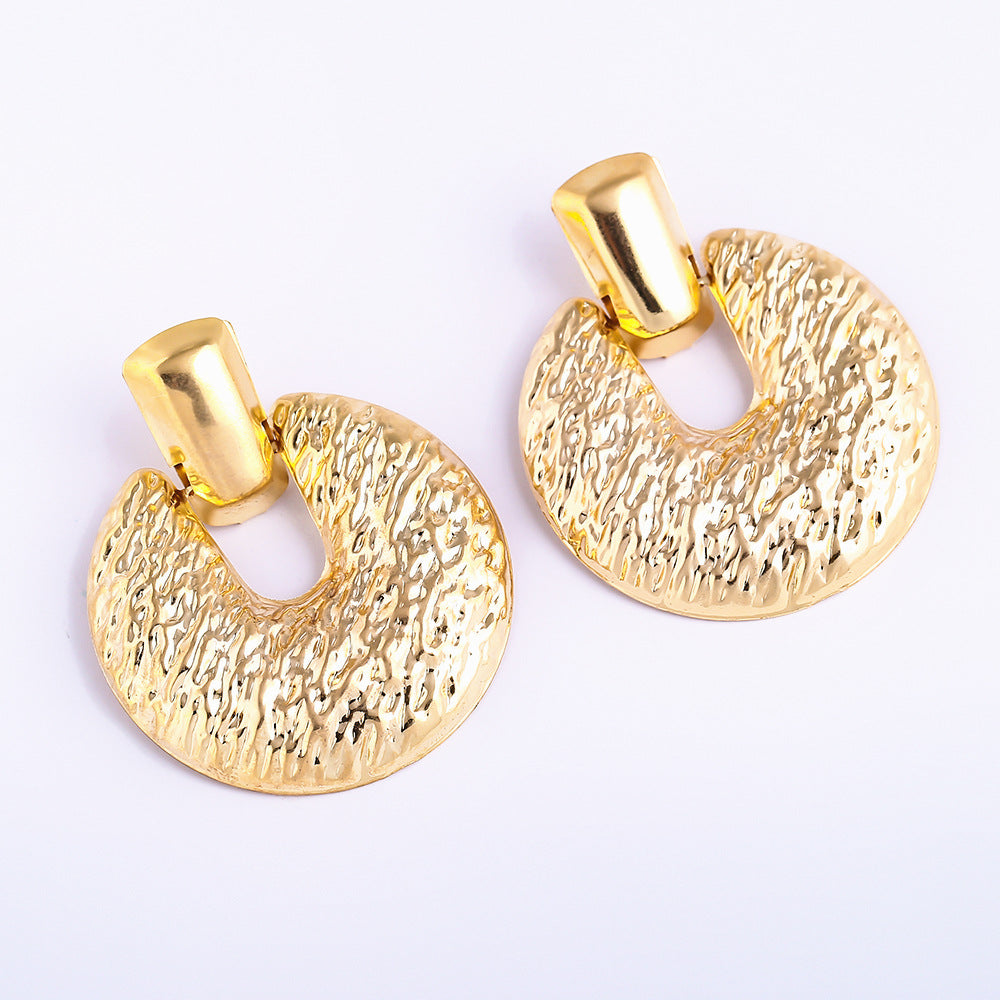 Elegant Vienna Verve Gold Drop Earrings