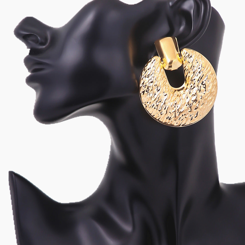 Elegant Vienna Verve Gold Drop Earrings