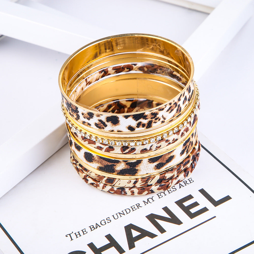 Planderful Savanna Rhythms Bracelet Set – Fashionable Geometric Bohemian Style