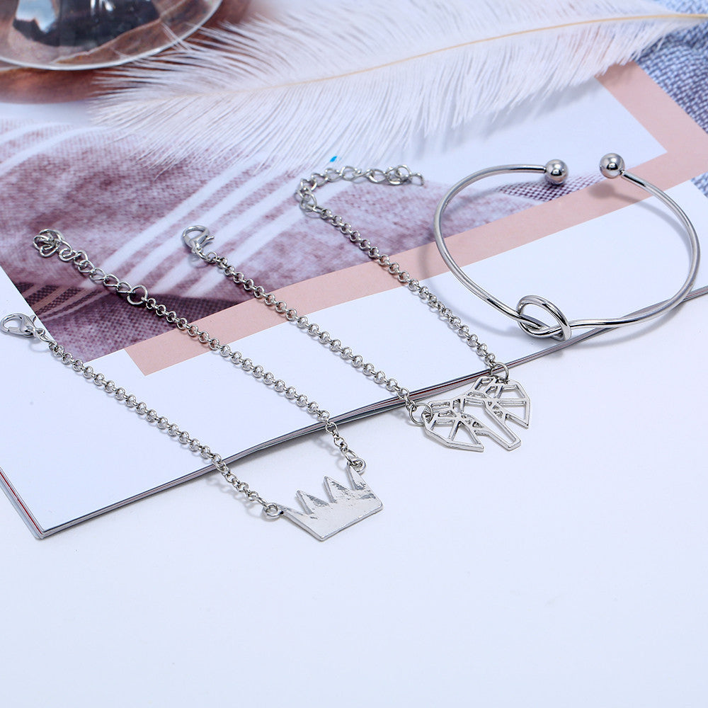 Royal Elephant Charm Bracelet Trio from Planderful - Vienna Verve Collection