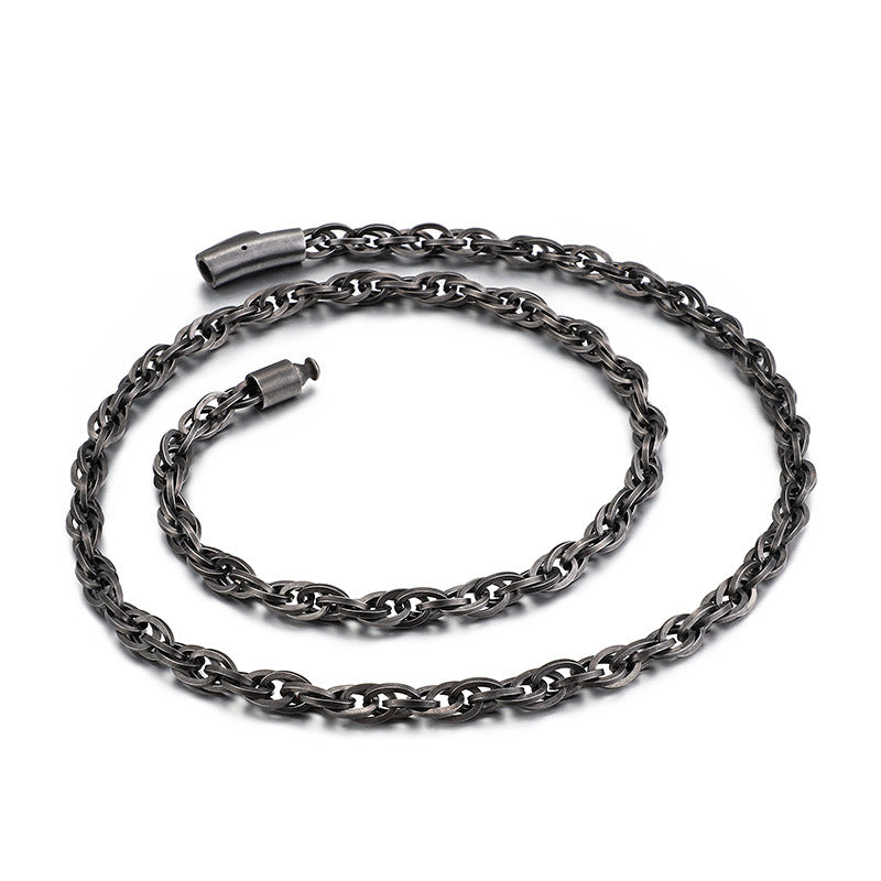 Stainless Steel Necklace Men's Stainless Steel Chain, Of
