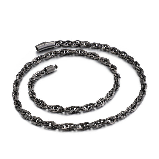 Stainless Steel Necklace Men's Stainless Steel Chain, Of