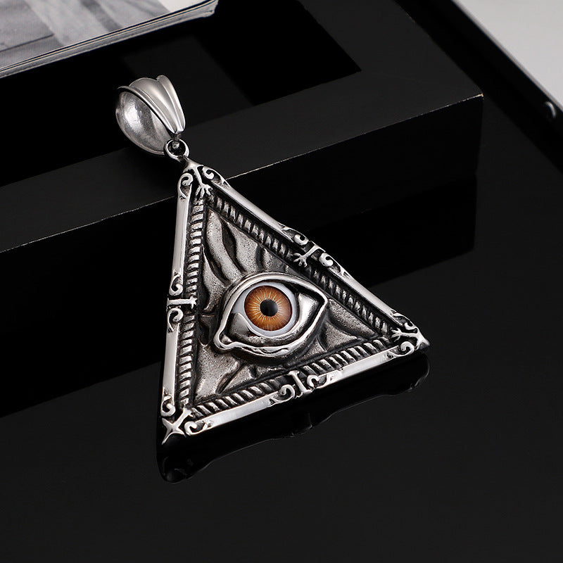 Eye of Horus Stainless Steel Pendant for Men
