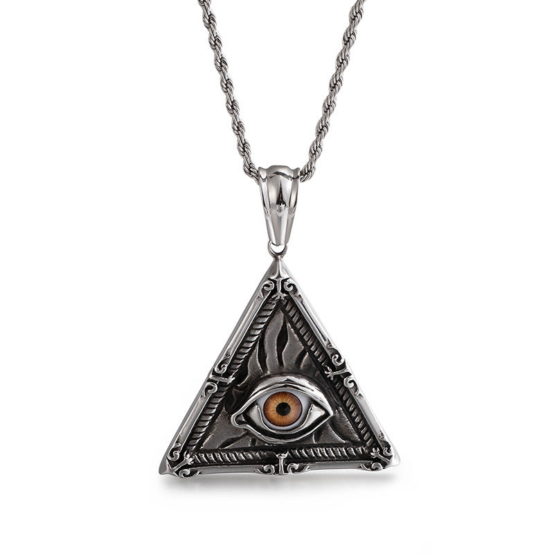 Eye of Horus Stainless Steel Pendant for Men