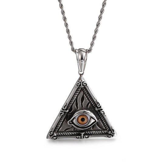 Eye of Horus Stainless Steel Pendant for Men