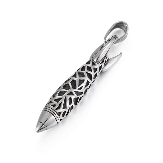 Stylish Stainless Steel Rocket Pendant for Men - AliExpress Exclusive