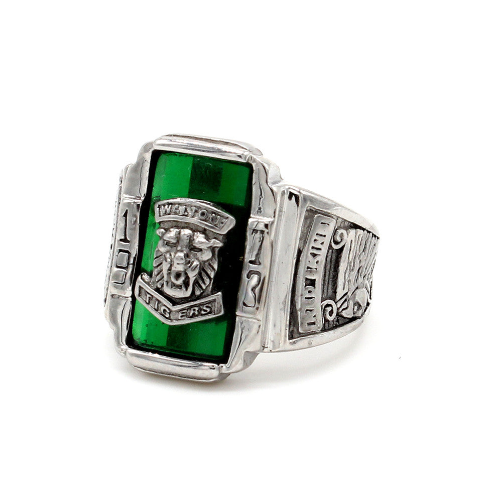 Planderful Titanium Steel Ring 20mm Walton Tiger Head Unisex Statement Jewelry For Men And Women