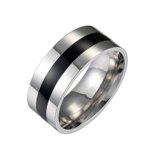 Stylish Stainless Steel Men's Rings - Handcrafted Wholesale Jewelry for Men