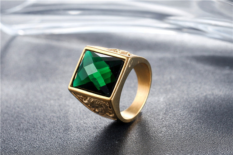 Dragon Phoenix Zircon Ring For Men And Women Titanium Steel Unisex Protection Jewelry By Planderful Everyday Genie