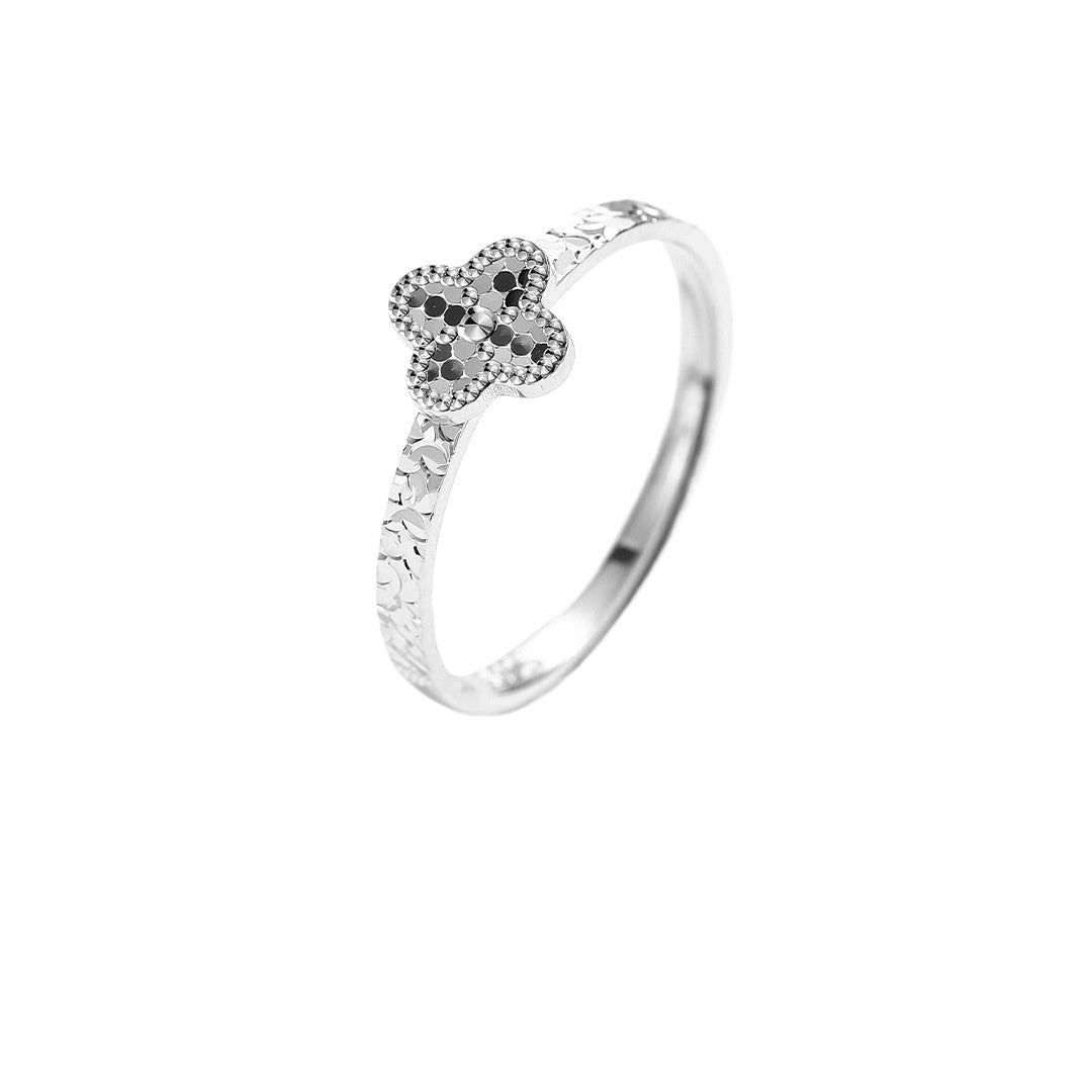 Clover Lucky S925 Sterling Silver Ring