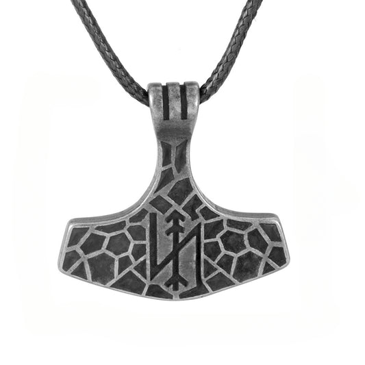 Amazon's New Viking Rune Pendant Men's Retro Necklace