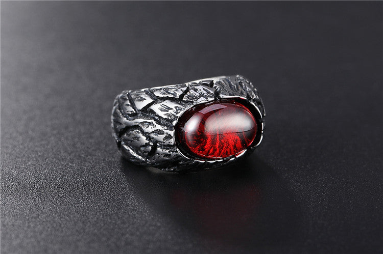 Planderful Unisex Titanium Steel Ring Bold Protection
