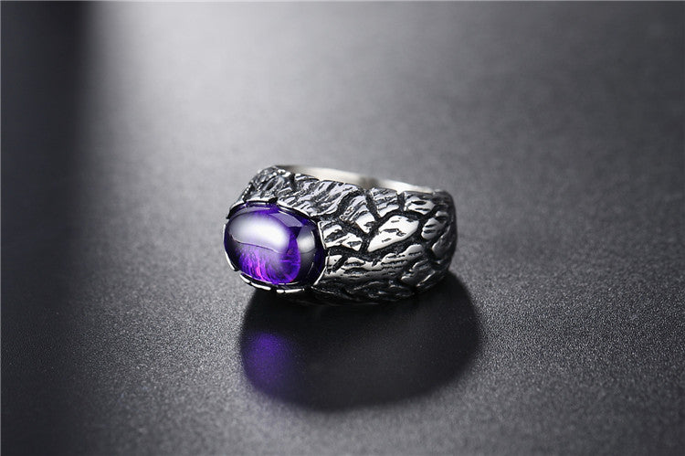 Planderful Unisex Titanium Steel Ring Bold Protection