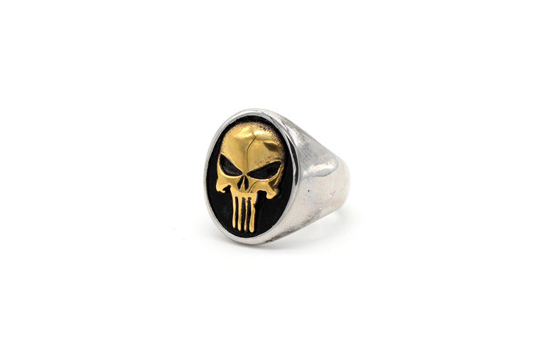 Skull Titanium Steel Ring