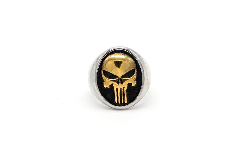 Skull Titanium Steel Ring