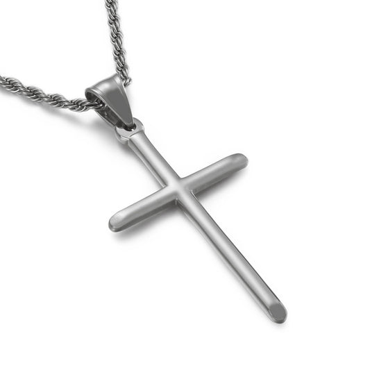 Chic Cross-Border Stainless Steel Pendant for Men - European & American Style