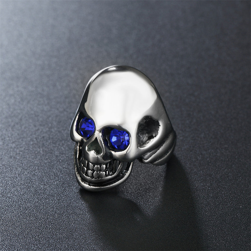 Titanium Steel Skull Ring