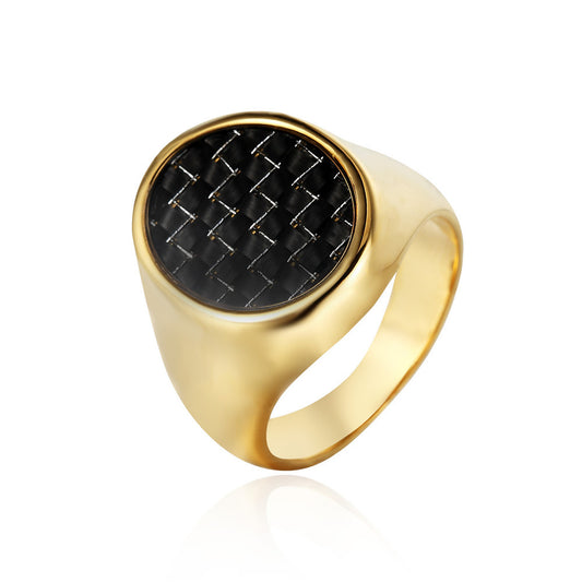 Carbon Fiber Titanium Steel Ring For Men And Women Unisex Protection Statement Planderful Everyday Genie