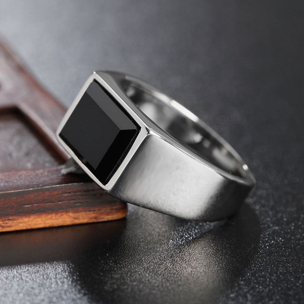 Planderful Everyday Genie Titanium Steel Ring Unisex Statement Jewelry For Men And Women Durable