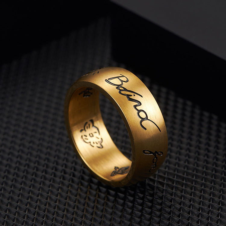 Steel Ring – Minimalist Mens Ring