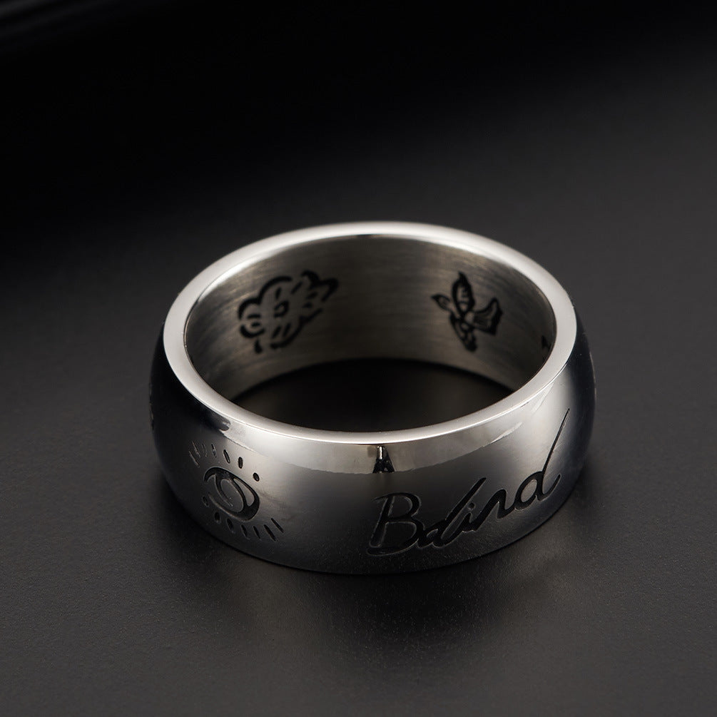 Steel Ring – Minimalist Mens Ring