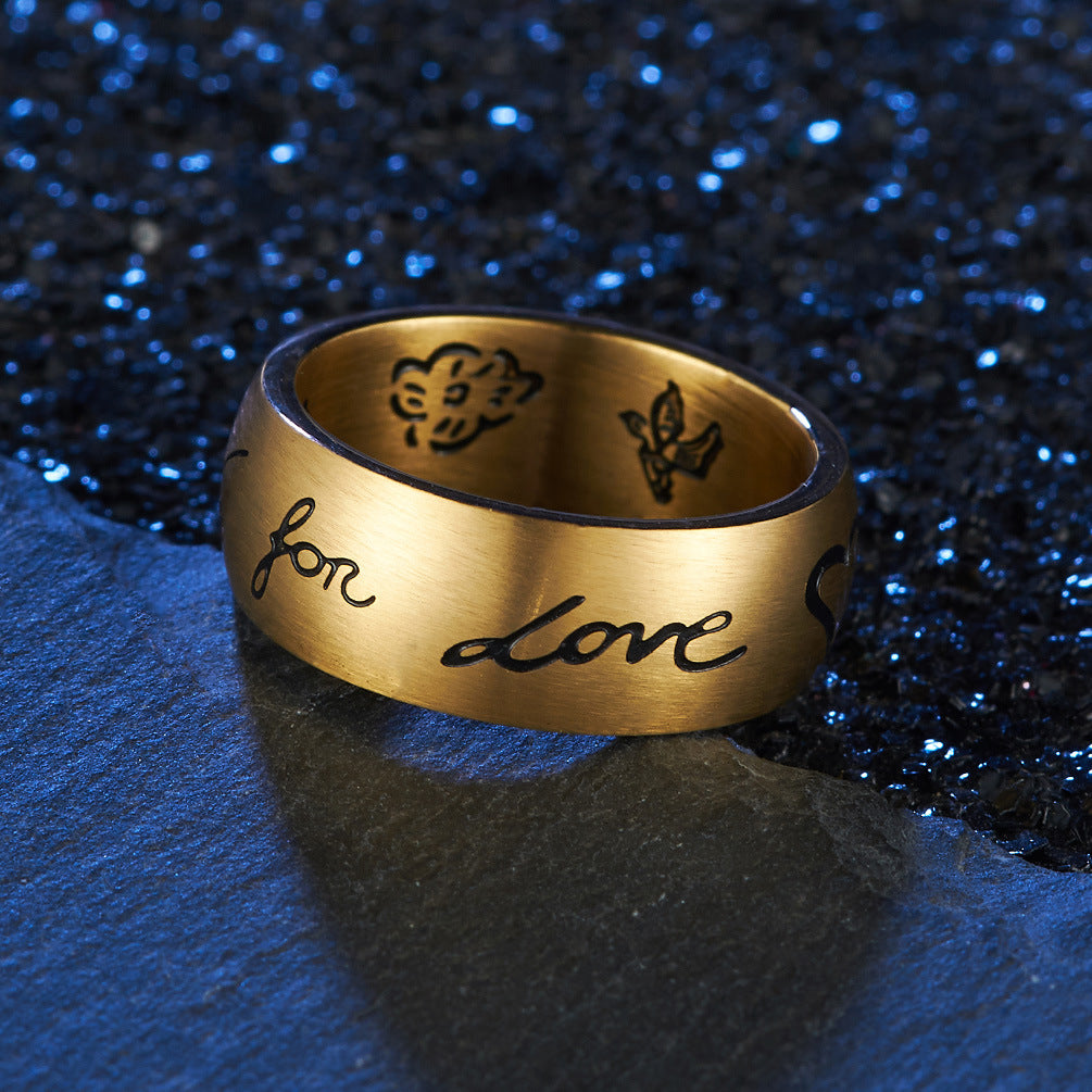 Steel Ring – Minimalist Mens Ring