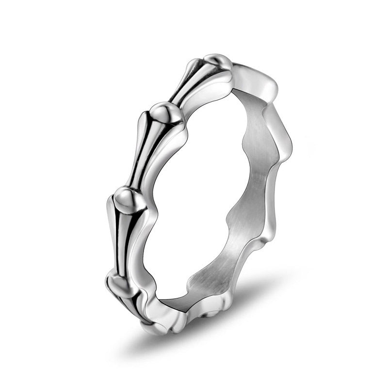 Titanium Steel Ring Small Trend Girls Jewelry Size 5 To 9