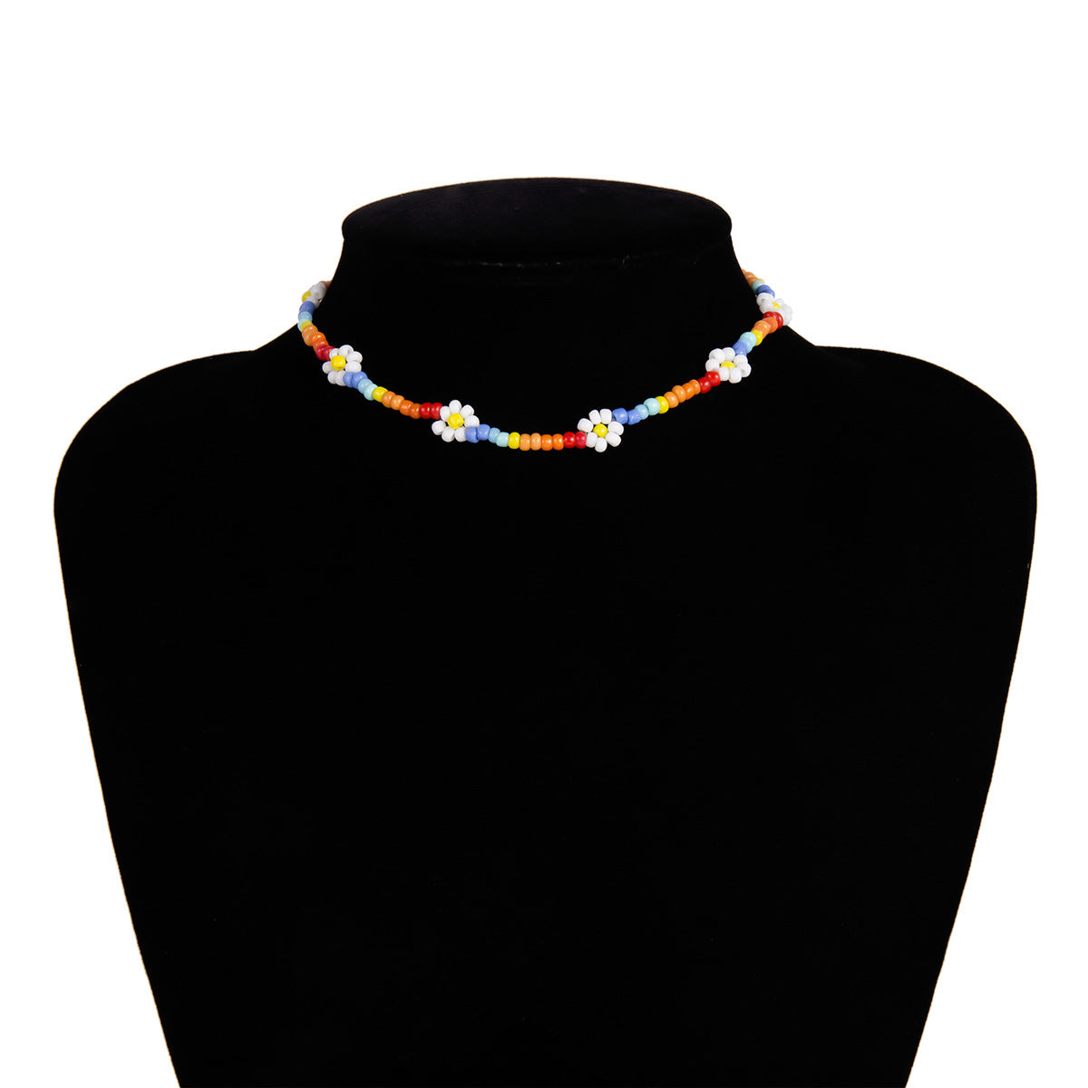 Planderful Vienna Verve Collarbone Necklace Imitation Pearl Beaded DIY Statement Jewelry For Women