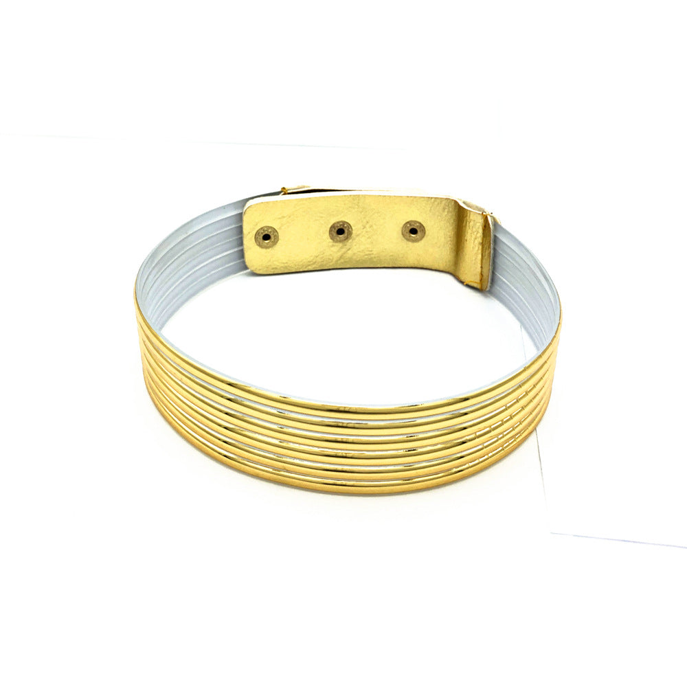 Trendy Choker Necklaces and Bracelets, Savanna Rhythms Collection from Europe and America