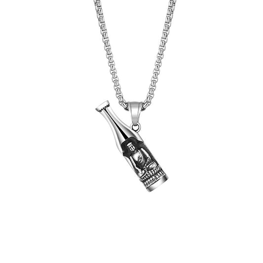 Steel Necklace - Vintage Statement