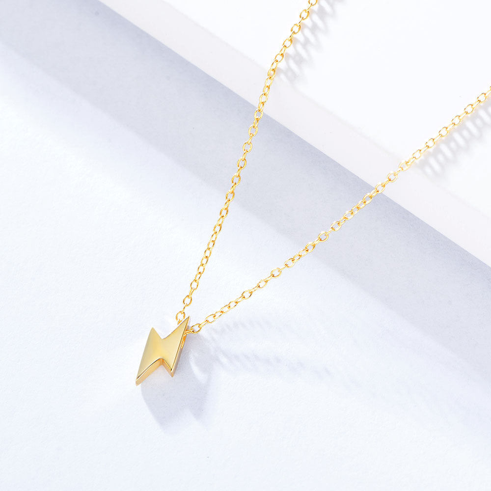 S925 Silver Mini Lightning Necklace Very And
