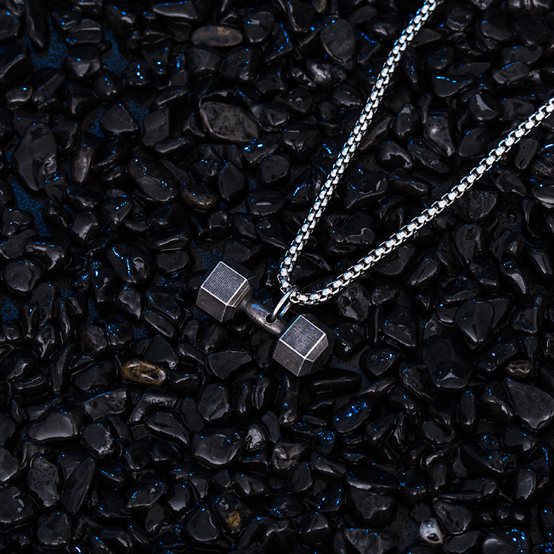 Punk Male Stainless Steel Pendant Necklace