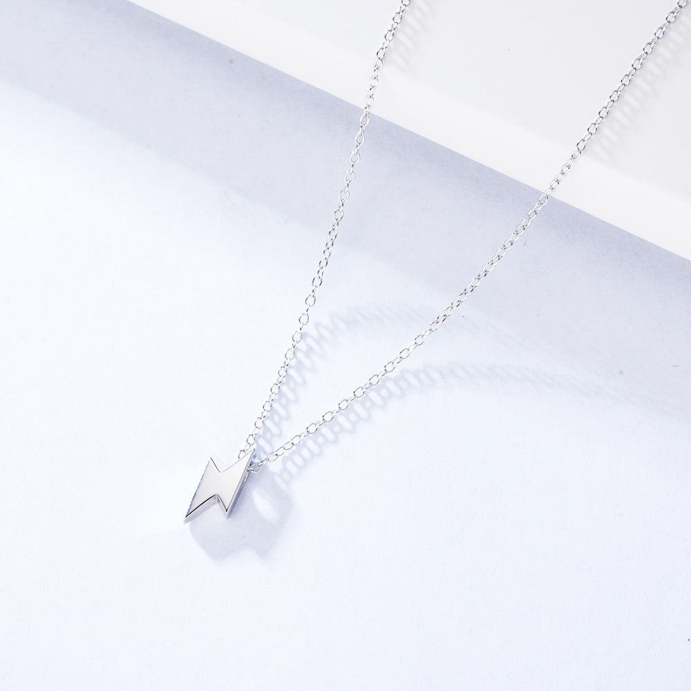 S925 Silver Mini Lightning Necklace Very And