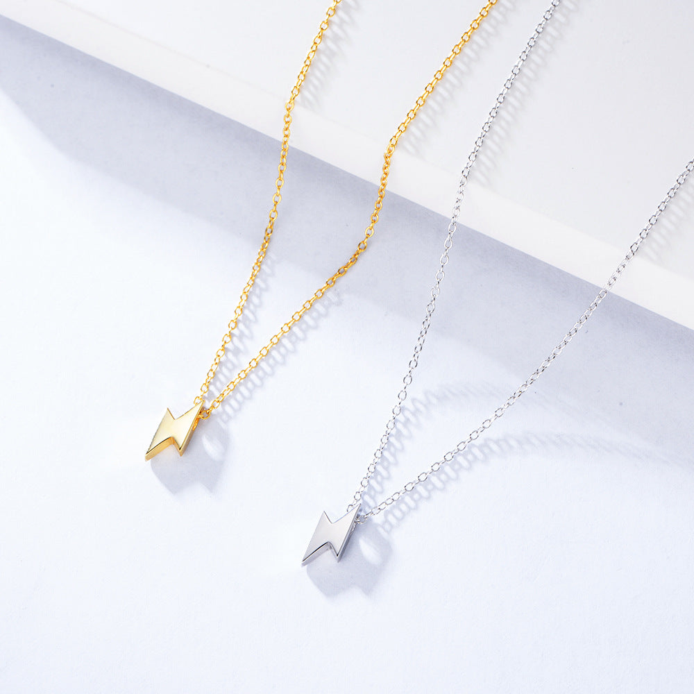 S925 Silver Mini Lightning Necklace Very And