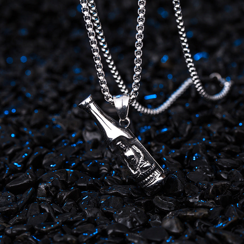 Steel Necklace - Vintage Statement