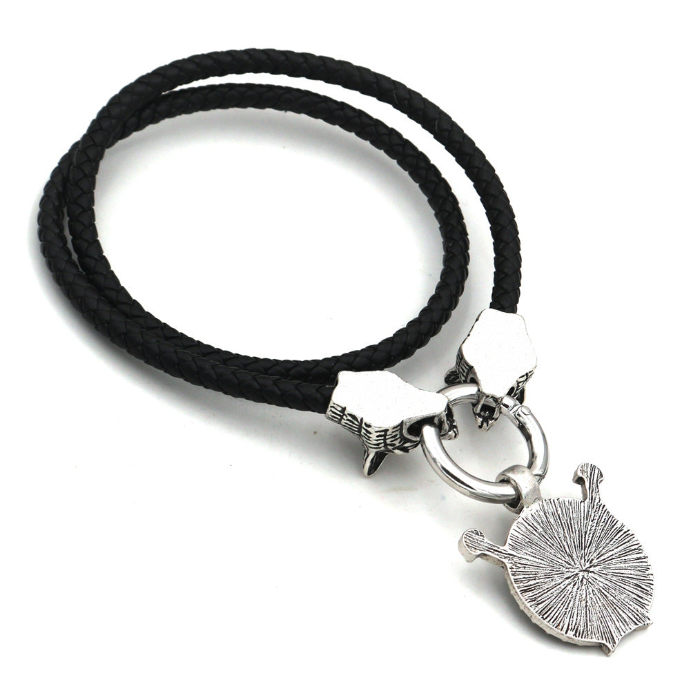 Norse Legacy Double Sword Shield Necklace - Men's Pendant Jewelry Wholesale