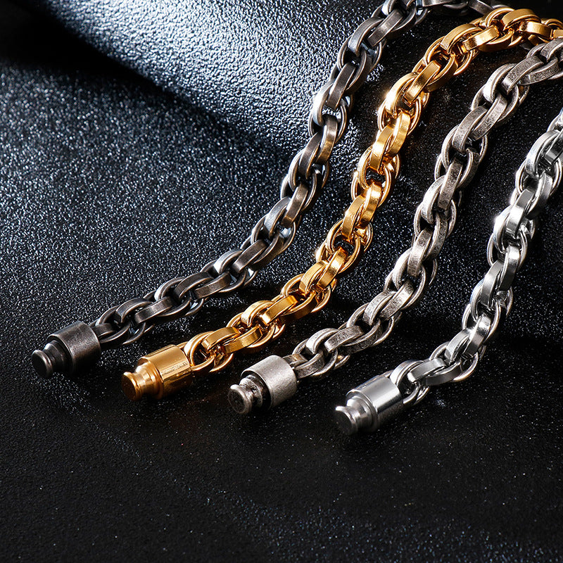 Stainless Steel – Titanium Steel Bracelet Men's Bracelet
