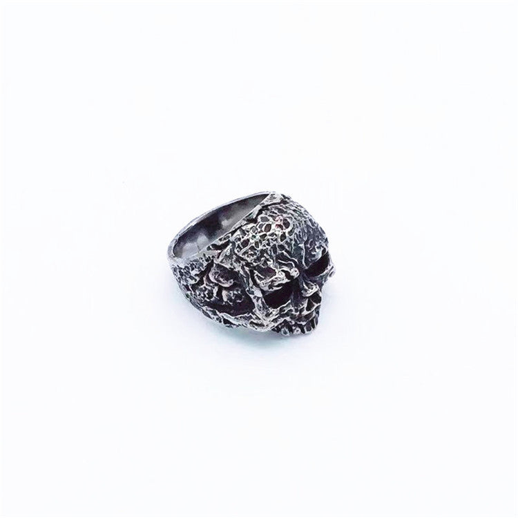 Titanium Steel Vintage-Inspired Ring