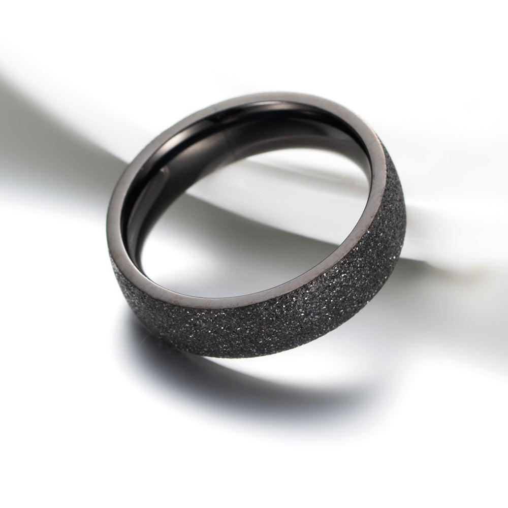 Japanese And Korean Style Colorful Rose Gold Ring For All