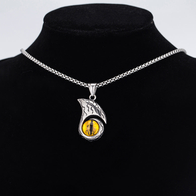 Steel Necklace - Statement Punk Hip Hop Streetwear For Men Everyday Accessory By Planderful
