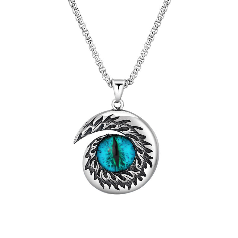 Steel Necklace - Statement Mens Hip Hop Necklace For Everyday Wear With Urban Edge And Bold Style