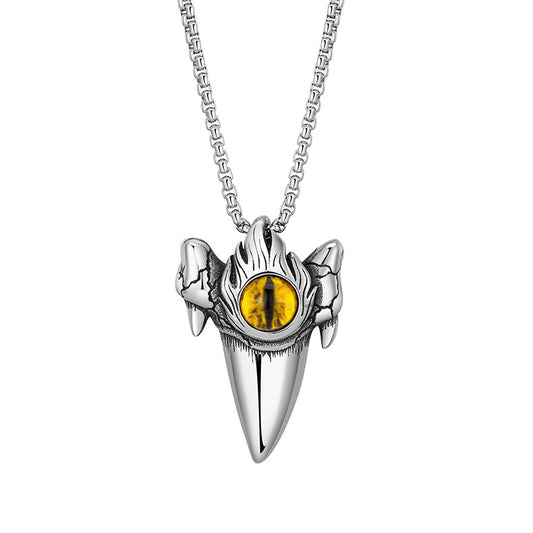 Steel Necklace - Vintage Punk Style