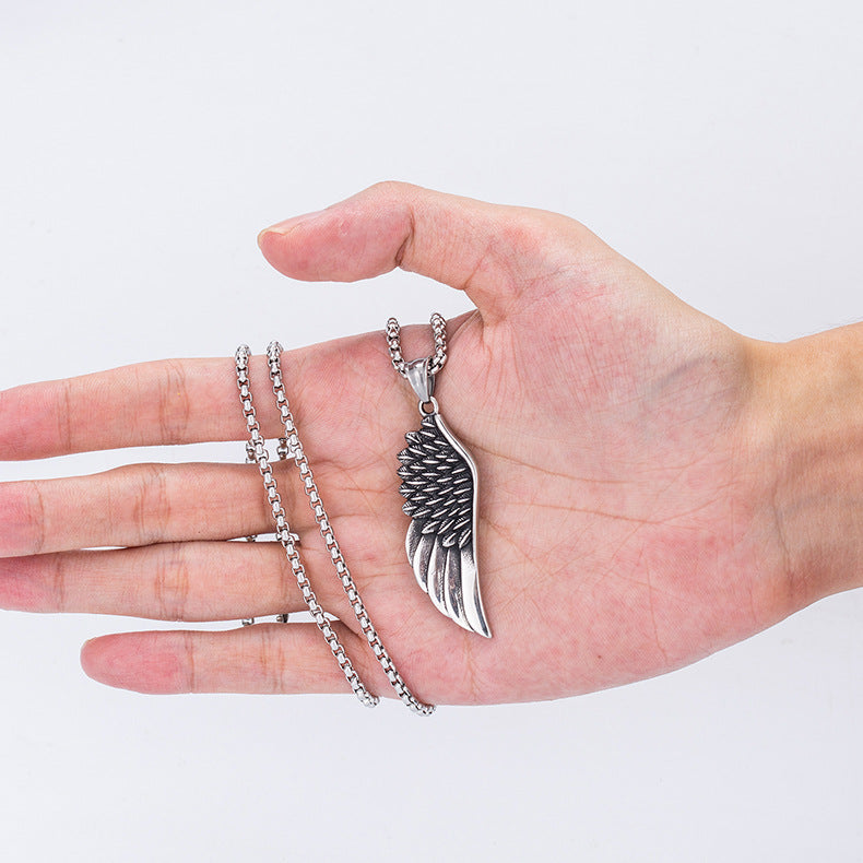 Titanium Steel Necklace - Statement Men's Necklace