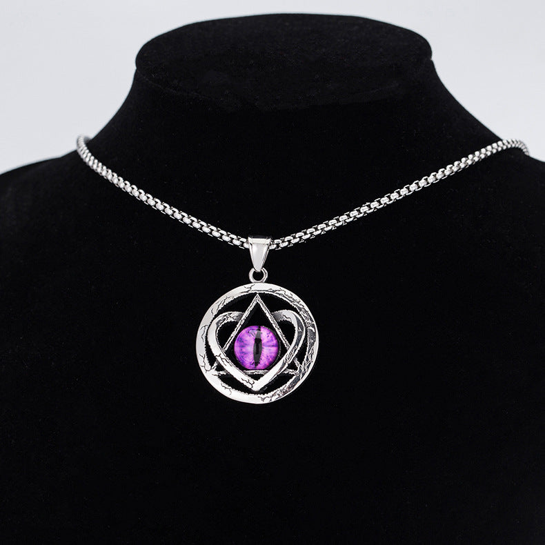 Steel Necklace - Vintage Hip Hop Style For Men Everyday Wear Modern Urban Accessory