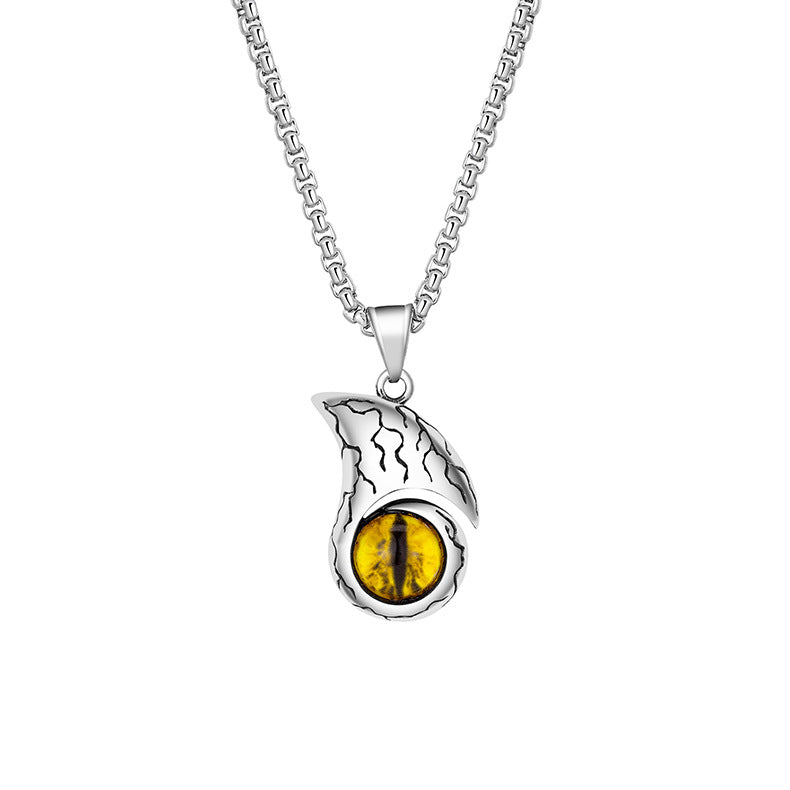 Steel Necklace - Statement Punk Hip Hop Streetwear For Men Everyday Accessory By Planderful