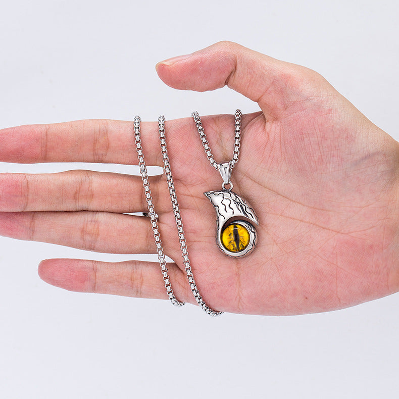 Steel Necklace - Statement Punk Hip Hop Streetwear For Men Everyday Accessory By Planderful