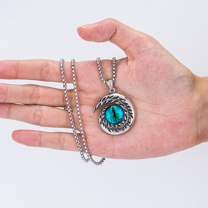 Steel Necklace - Statement Mens Hip Hop Necklace For Everyday Wear With Urban Edge And Bold Style
