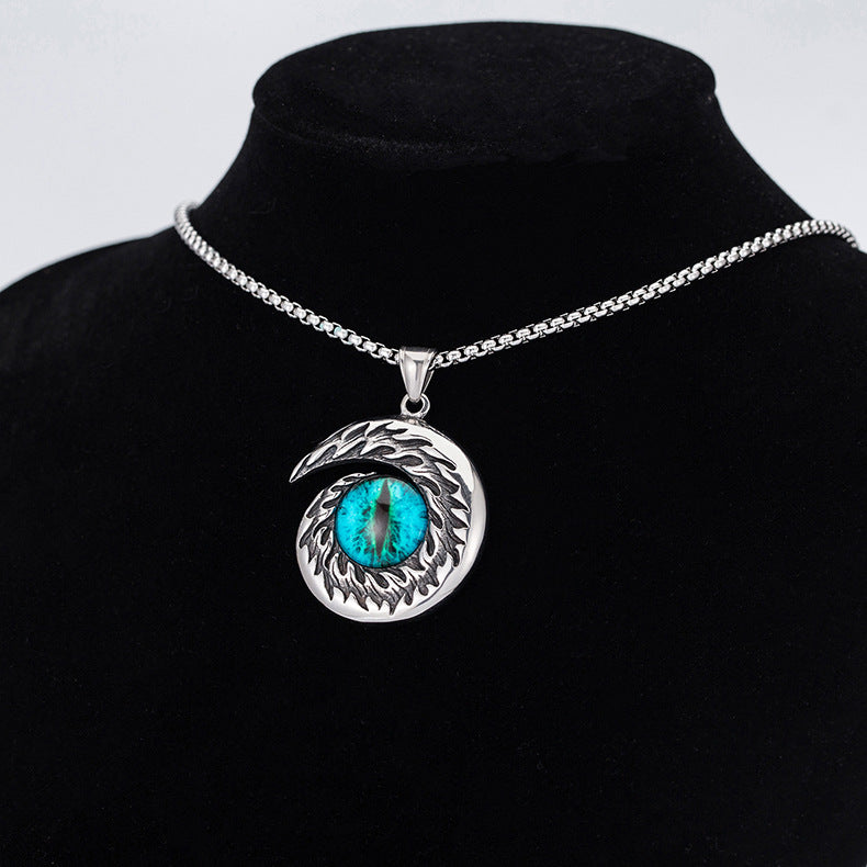 Steel Necklace - Statement Mens Hip Hop Necklace For Everyday Wear With Urban Edge And Bold Style